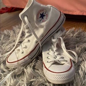 Converse high top- white